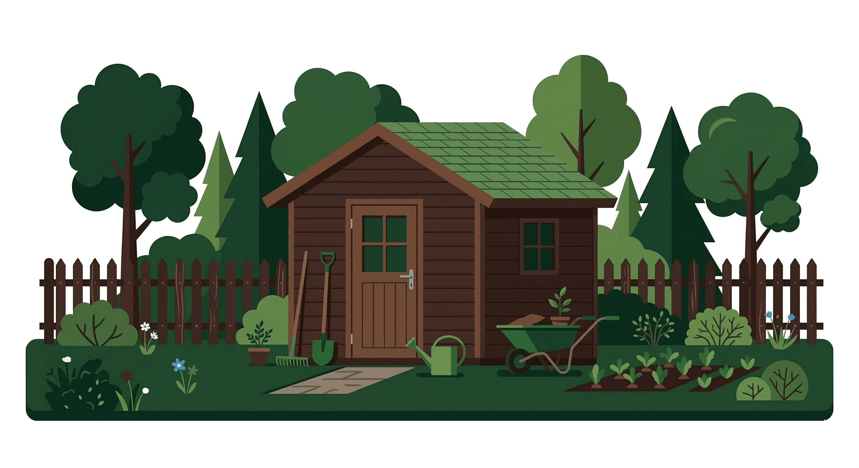 Abri de jardin en Wallonie : permis obligatoire ou pas ? (CoDT 2026)