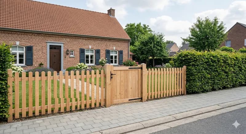 Clôture, mur et portail en Wallonie : permis obligatoire ou pas ? (CoDT 2026)