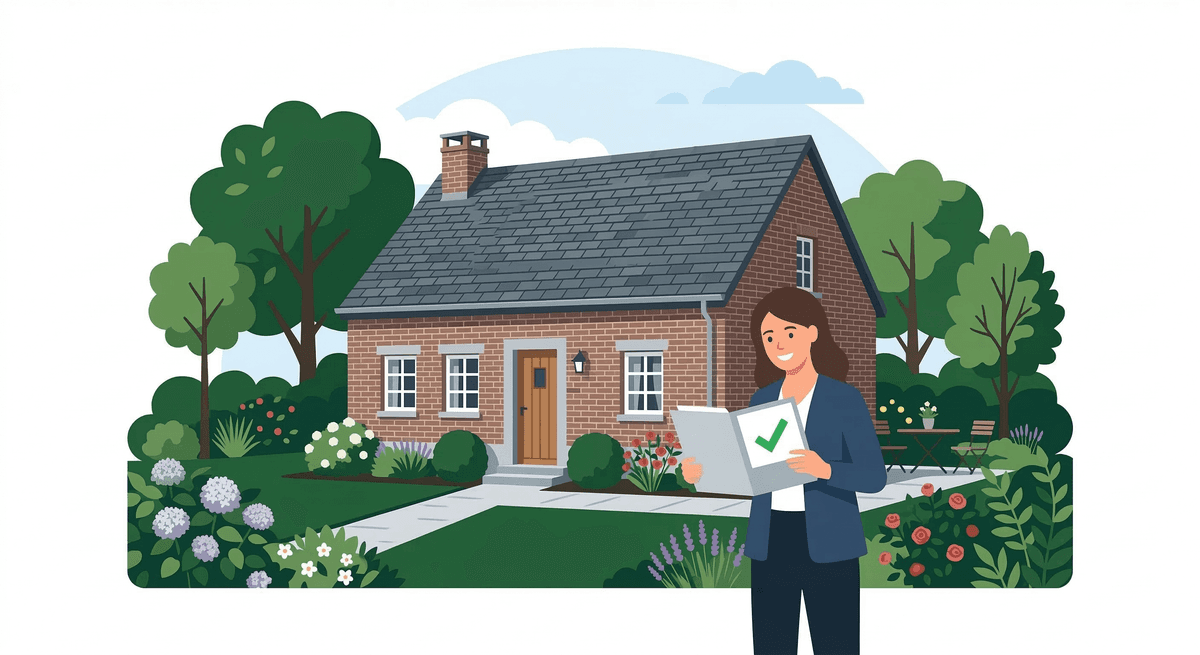 Maison wallonne avec dossier de permis validé